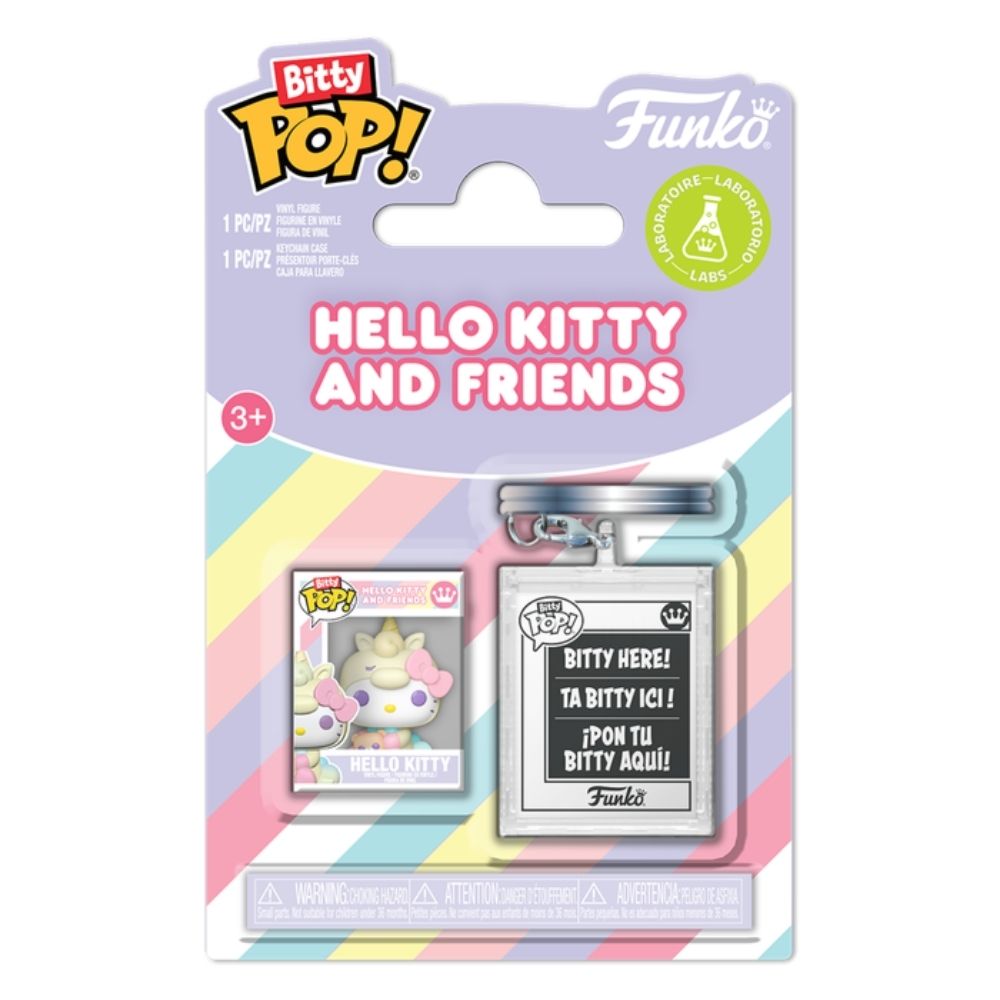 Hello Kitty and Friends - Hello Kitty Bitty Pop! Vinyl with Keychain Case Accessory