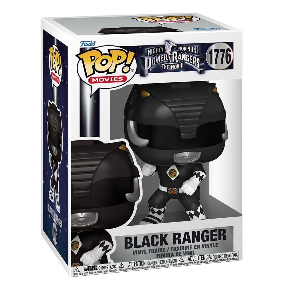 Mighty Morphin Power Rangers: The Movie (1995) - Black Ranger Pop! Vinyl