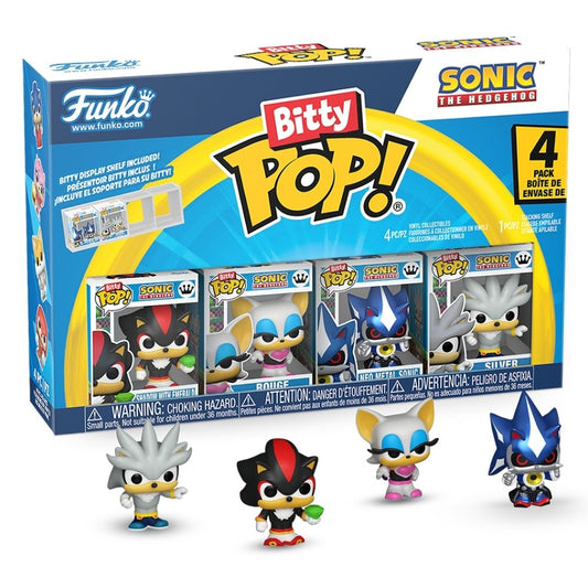 Sonic the Hedgehog - Shadow Bitty Pop! Vinyl 4 Pack