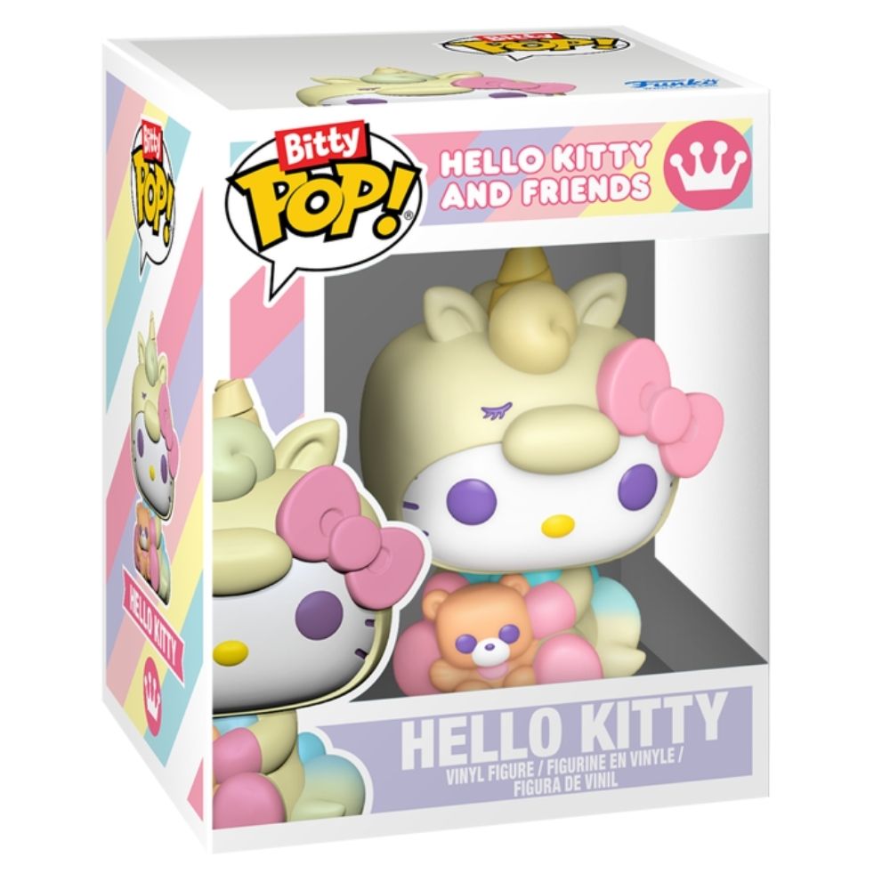 Hello Kitty and Friends - Hello Kitty Bitty Pop! Vinyl with Keychain Case Accessory