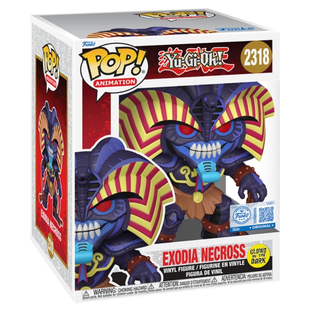 Yu-Gi-Oh! - Exodia Necross Glow in the Dark 6 Inch US Exclusive Pop! Vinyl