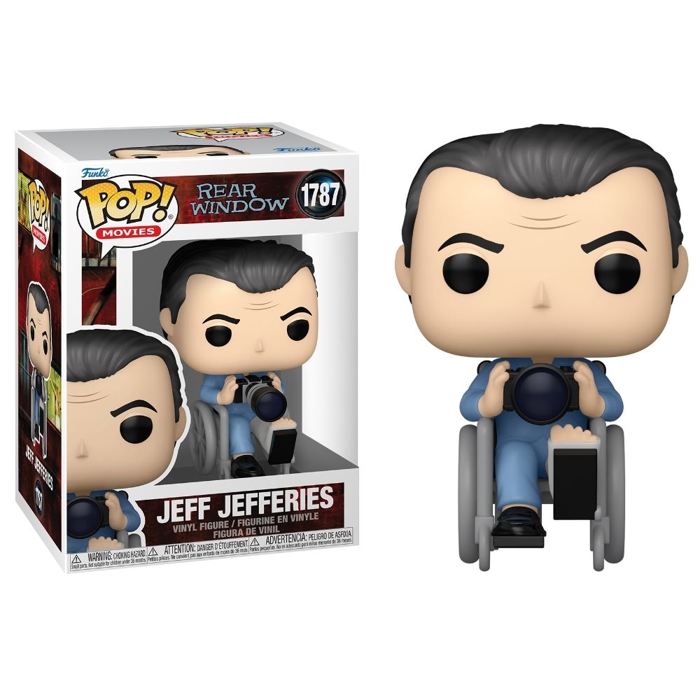 Rear Window (1954) - L.B." Jeff" Jefferies Pop! Vinyl