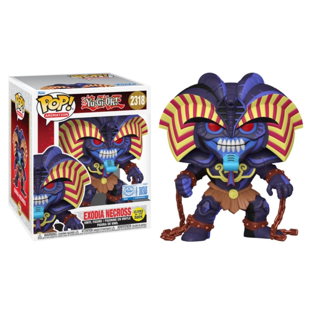 Yu-Gi-Oh! - Exodia Necross Glow in the Dark 6 Inch US Exclusive Pop! Vinyl