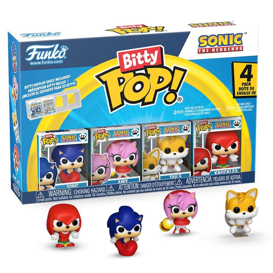 Sonic the Hedgehog - Sonic Bitty Pop! Vinyl 4 Pack