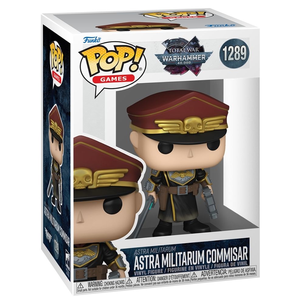 Total War: Warhammer 40,000 - Astra Militarum Commisar Pop! Vinyl