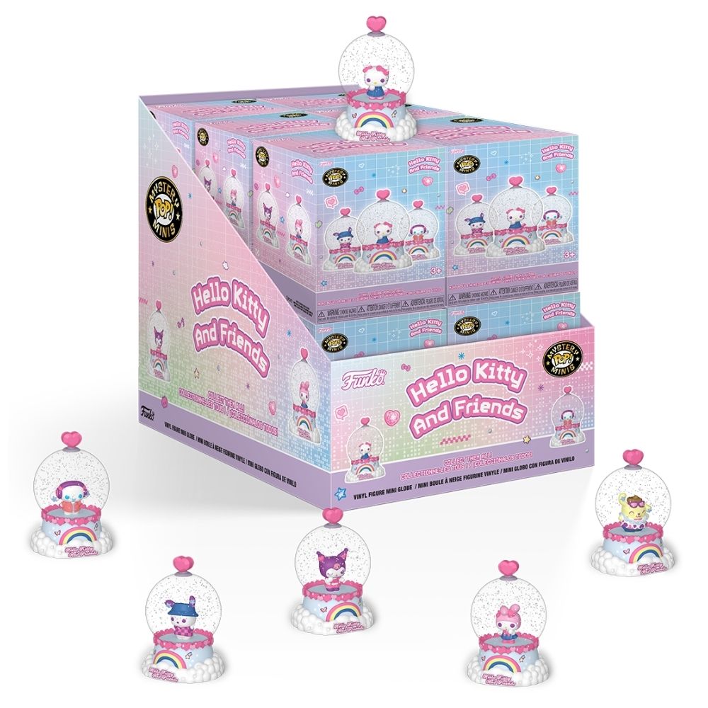 Hello Kitty and Friends - Mystery Mini Glitter Snow Globes (1 Unit)