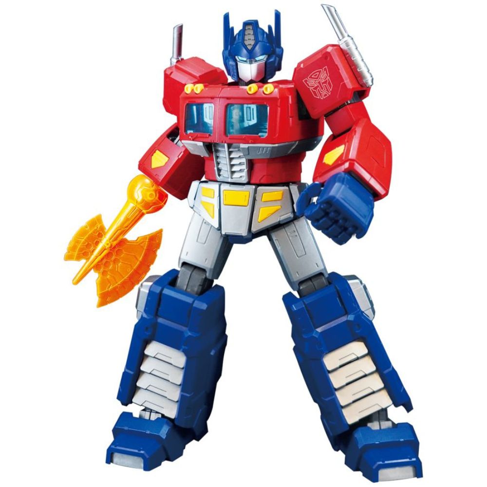 Blokees Figure - Transformers (Model Kit) Transformers AE01 - G1 Optimus Prime - 20cm (Luminous Eyes)