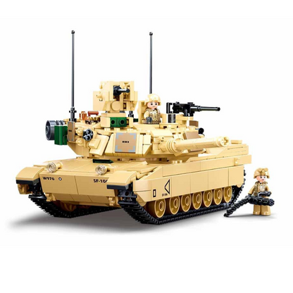 Model Bricks MB M1A2 V2 Abrams Main Battle Tank 781 Pieces