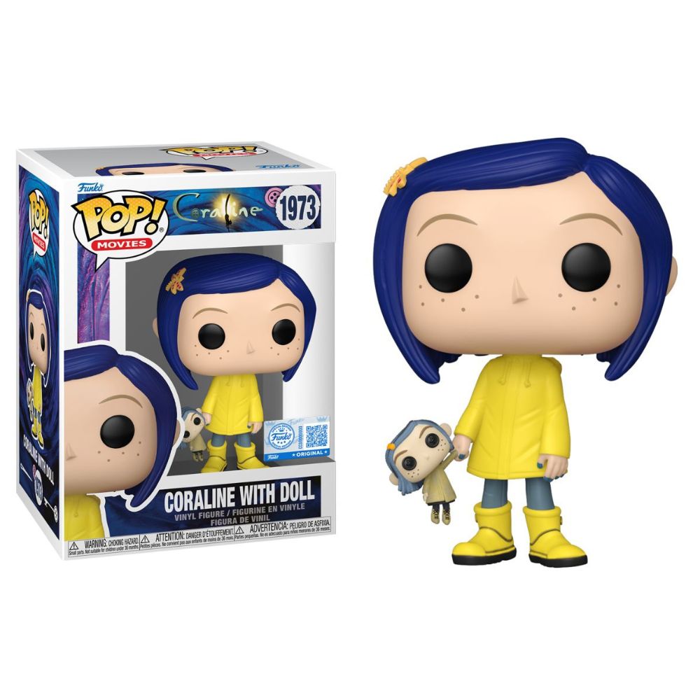 Coraline - Coraline with Doll US Exclusive Pop! Vinyl