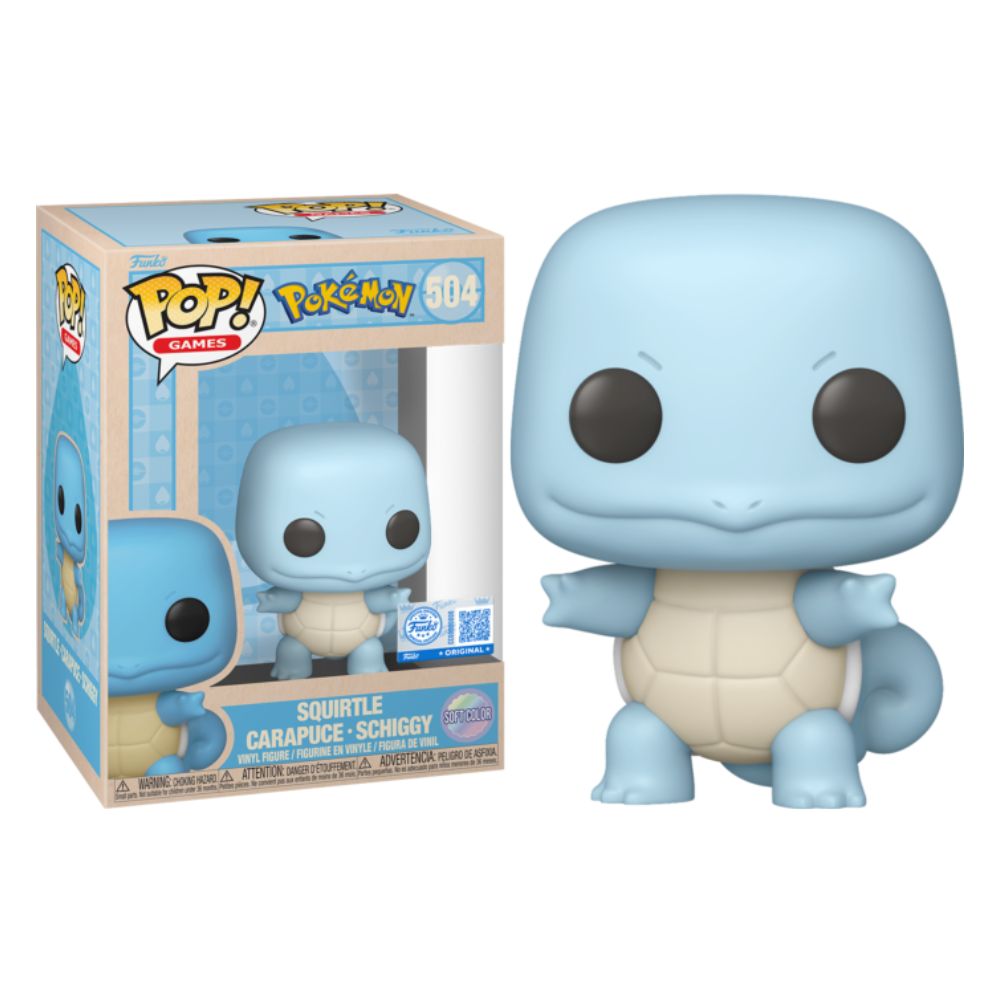 Pokemon - Squirtle (Pastel) US Exclusive Pop! Vinyl