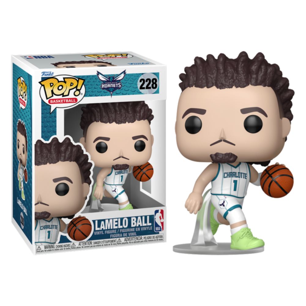 NBA Basketball - Lamelo Ball (Association Edition Jersey) Charlotte Hornets Pop! Vinyl