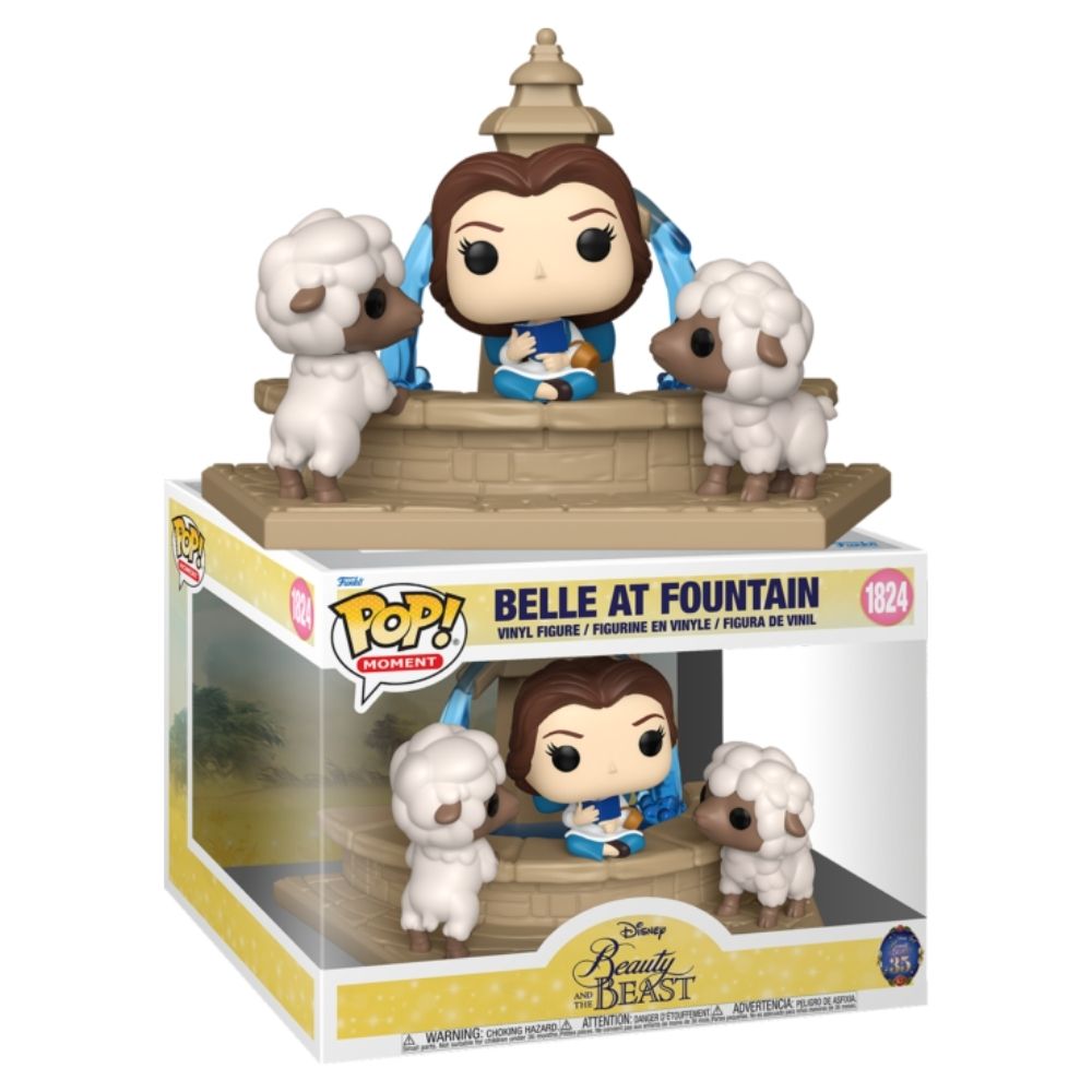 Beauty and the Beast (1991) - Belle at Fountain Pop! Vinyl Moment