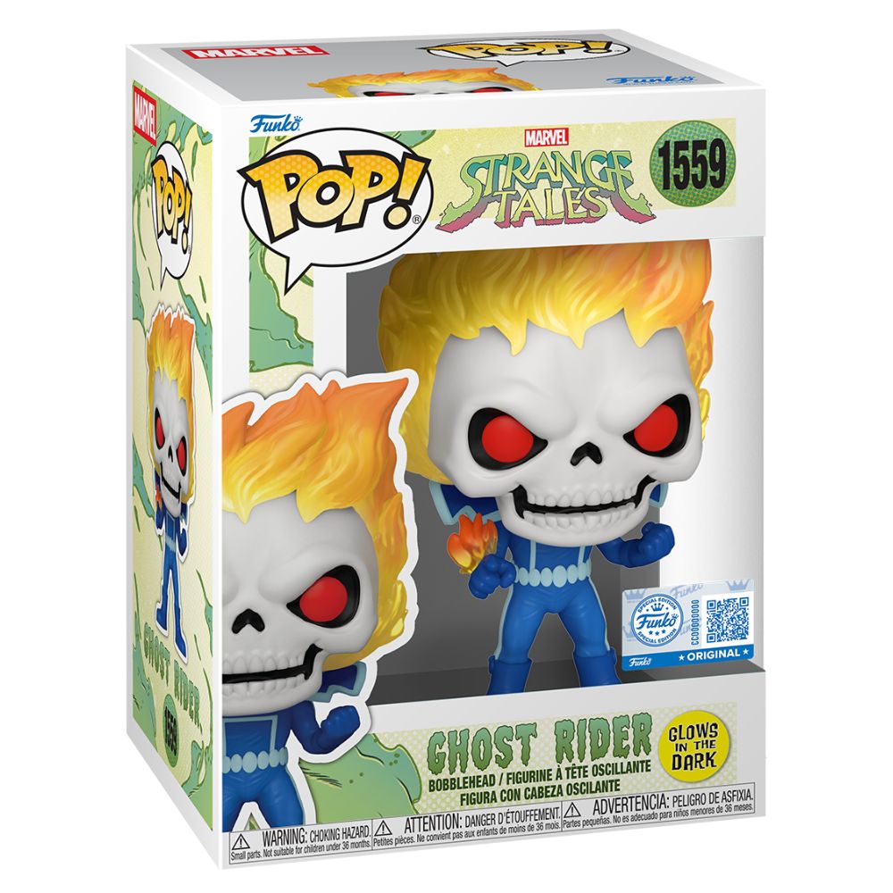 Marvel: Strange Tales - Ghost Rider Glow In The Dark Pop! Vinyl