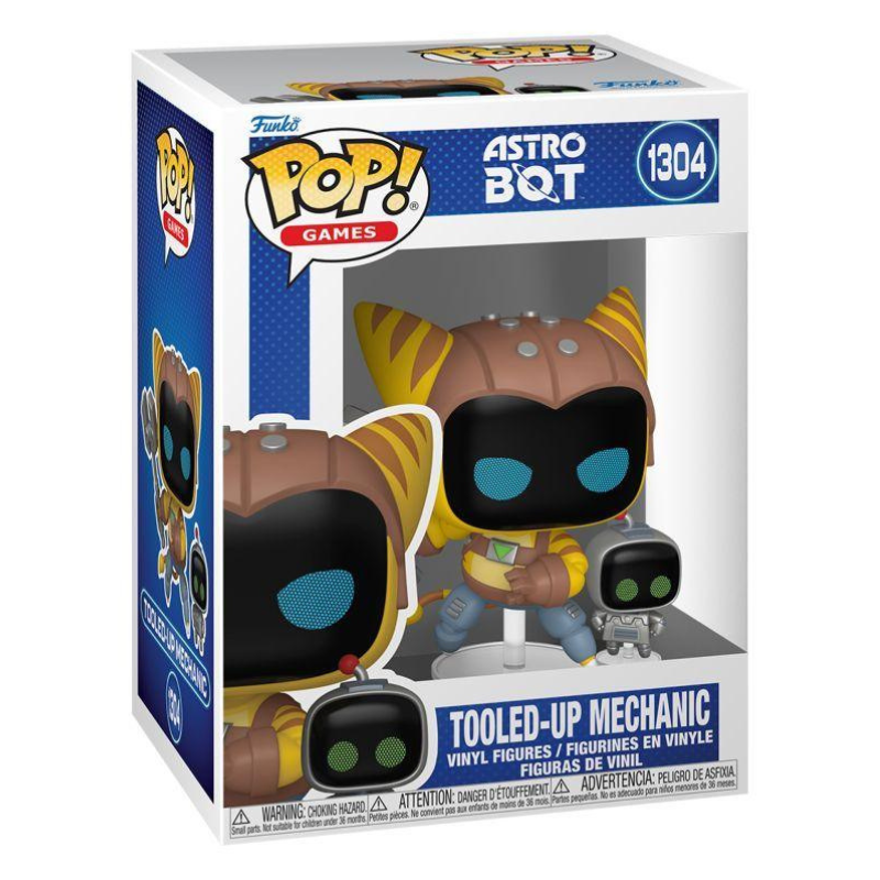 Astro Bot – Tooled-Up Mechanic Pop! Vinyl