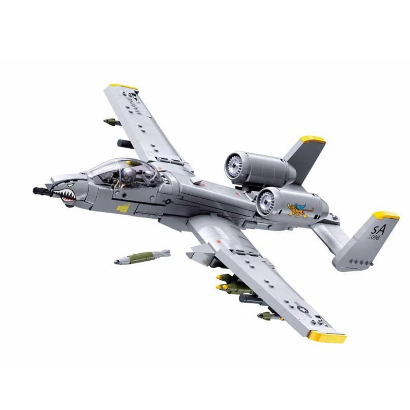 MB A10 CS Attack Aircraft Scale 1:44 701 Pieces C12