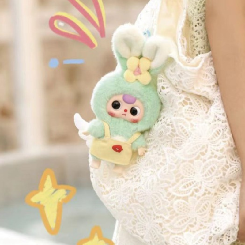 Baby Three - Macaron Cute Bunny Plush Blind Box ( 1 Unit )