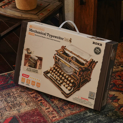 Robotime - Mechanical Models Typewriter Classic (Store Pickup Only)
