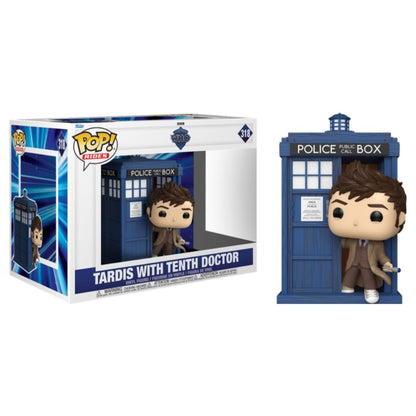 Doctor Who - TARDIS with Tenth Doctor Pop! Vinyl Ride