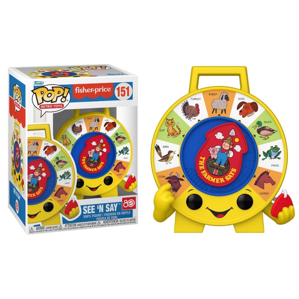 Retro Toys: Fisher-Price - See n' Say Pop! Vinyl