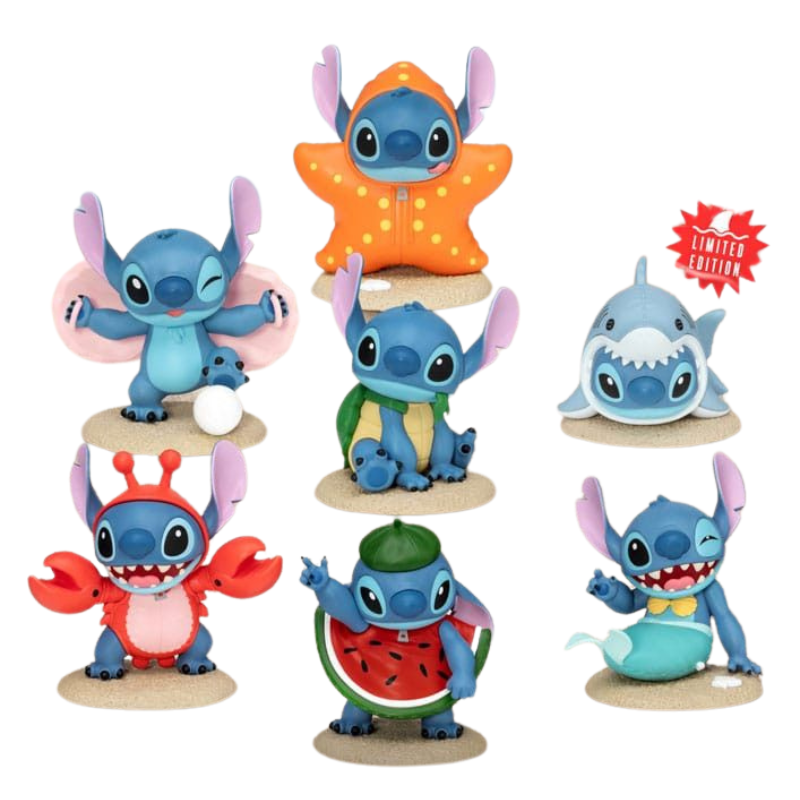 Beast Kingdom Mini Egg Attack Stitch Summer Dress Up Series Blind Box (1 Random Box)