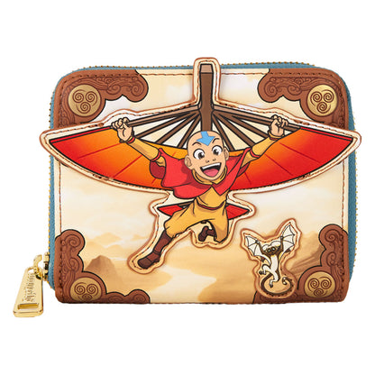 Loungefly - Avatar: The Last Airbender - Aang Gliding Zip Around Wallet