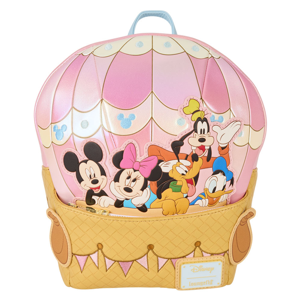 Loungefly - Mickey & Friends - Figural Hot Air Balloon Mini Backpack