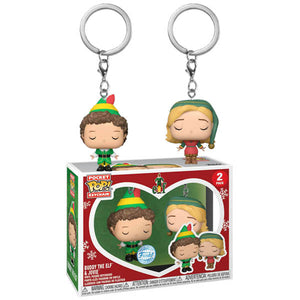 Elf - Buddy & Jovie US Exclusive Pop! Keychain 2-Pack