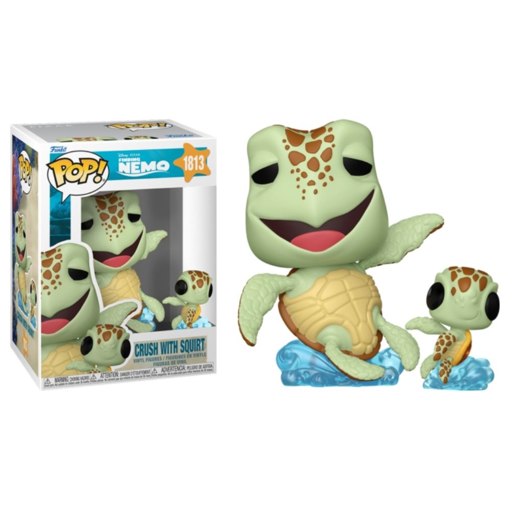 Finding Nemo - Crush with Squirt Pop! Vinyl