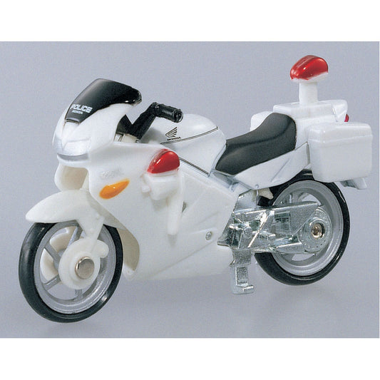 Tomica (Regular) No. 004 Honda VFR Police Bike - 1:32 Scale Diecast Vehicle