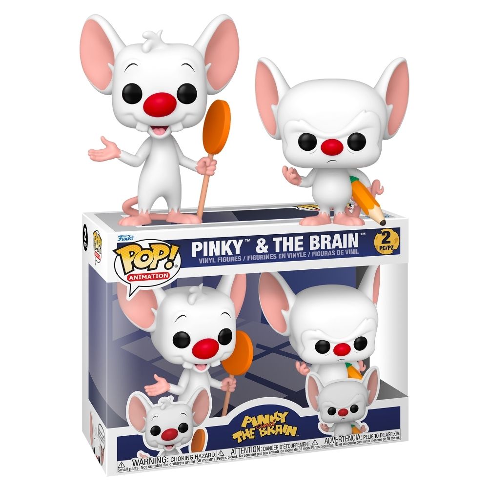 Animaniacs - Pinky & The Brain Pop! Vinyl 2 Pack