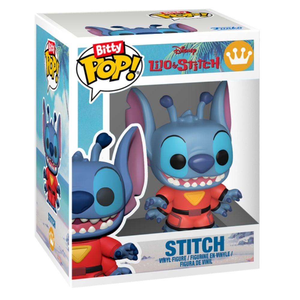Lilo & Stitch - Stitch Bitty Pop! Vinyl with Keychain Case Accessory