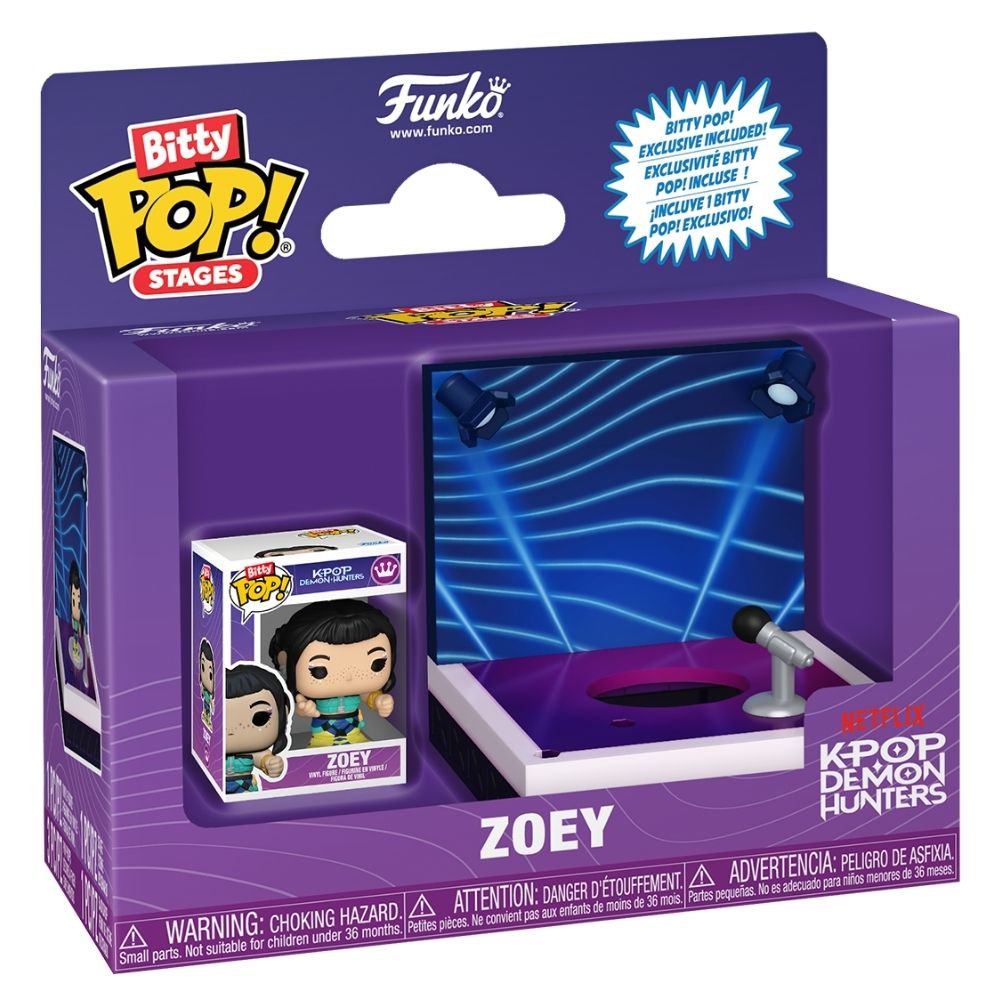 K-Pop Demon Hunters - Zoey Bitty Stages Pop! Vinyl