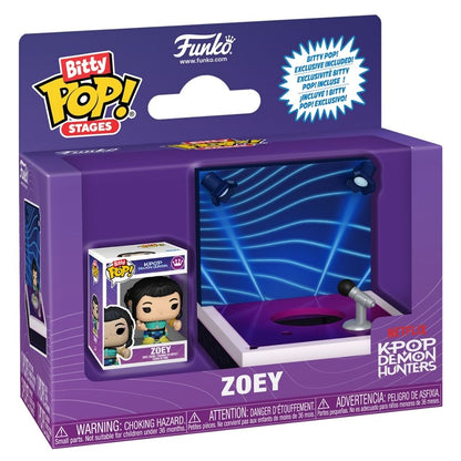 K-Pop Demon Hunters - Zoey Bitty Stages Pop! Vinyl