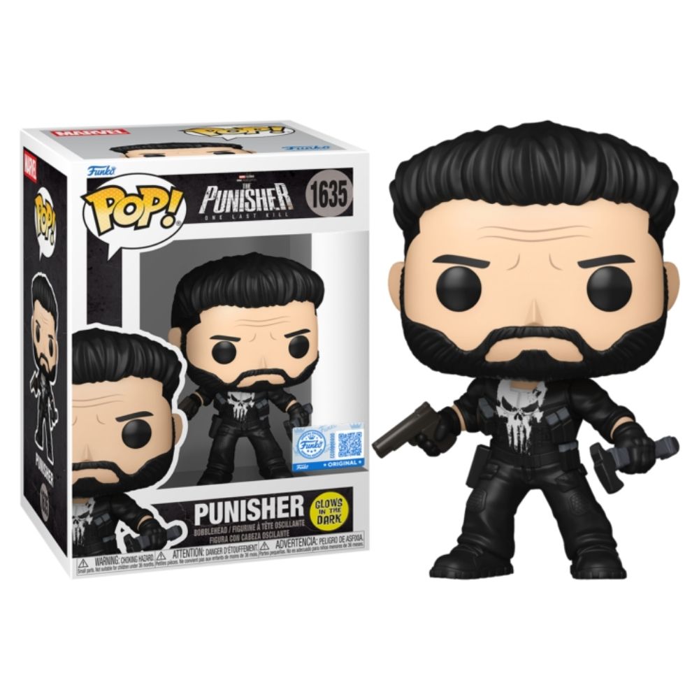 Punisher: One Last Kill - Punisher Glow in the Dark US Exclusive Pop! Vinyl