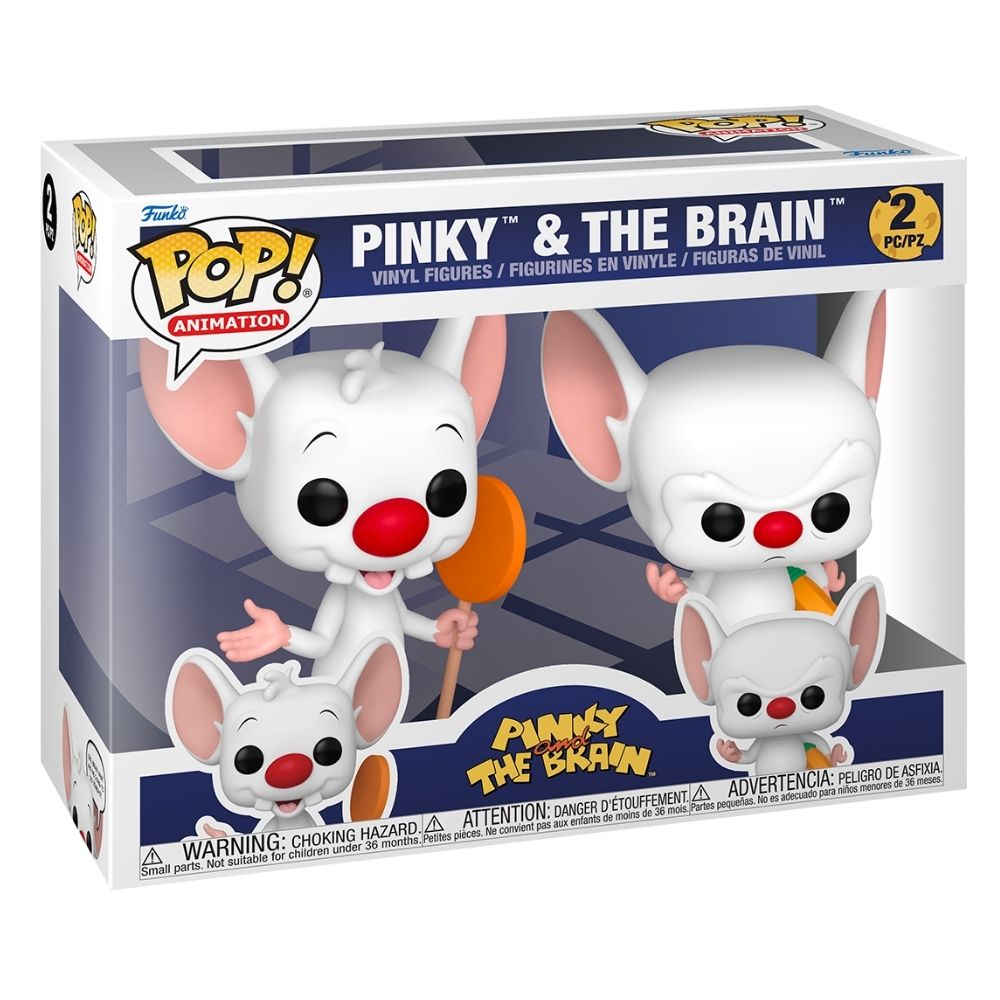 Animaniacs - Pinky & The Brain Pop! Vinyl 2 Pack