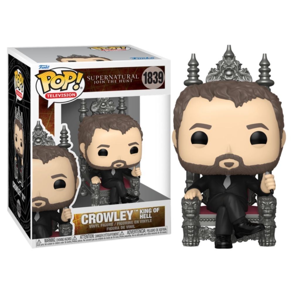 Supernatural - Crowley King of Hell Pop! Premium