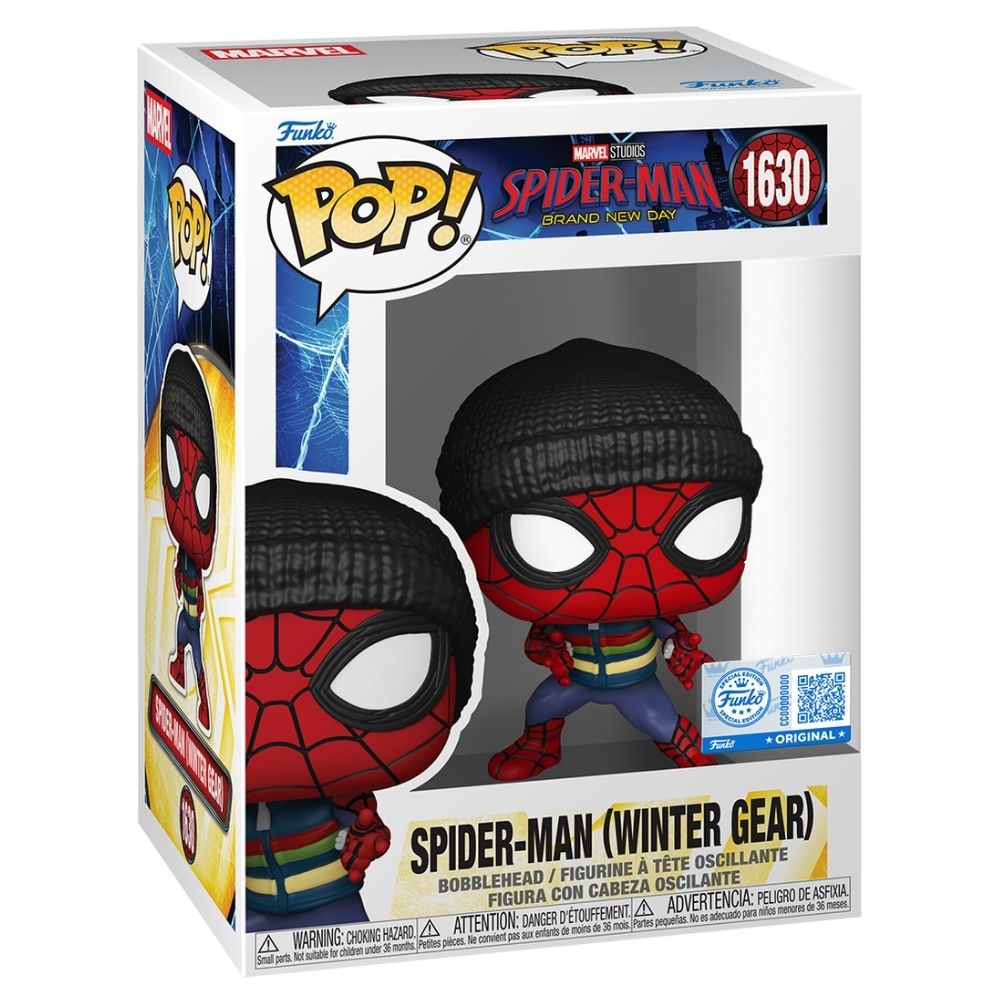 Spider-Man: Brand New Day (2026) - Spider-Man (Winter Gear) US Exclusive Pop! Vinyl