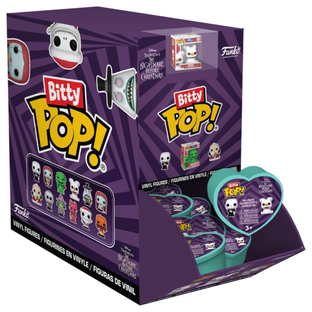 The Nightmare Before Christmas - Heart Shaped Capsule Bitty Pop! Vinyl Blind Bag (1 Unit)