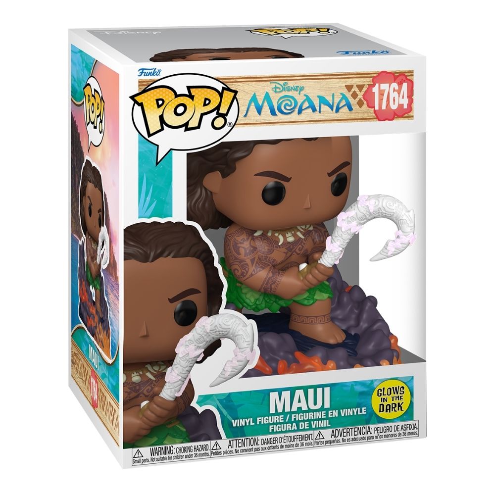 Moana - Maui Glow in the Dark Pop! Vinyl Premium