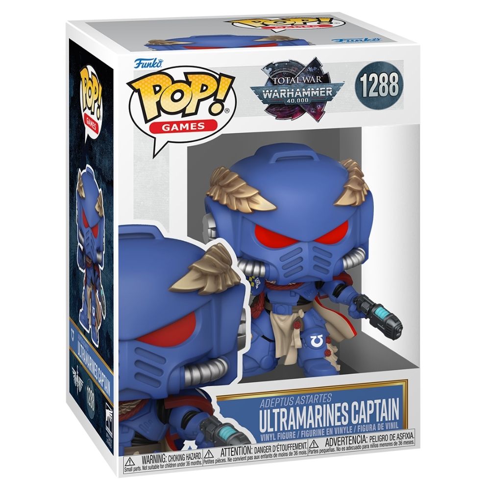 Total War: Warhammer 40,000 - Ultramarines Captain Pop! Vinyl