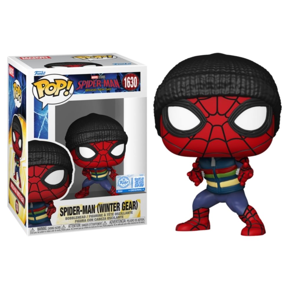 Spider-Man: Brand New Day (2026) - Spider-Man (Winter Gear) US Exclusive Pop! Vinyl
