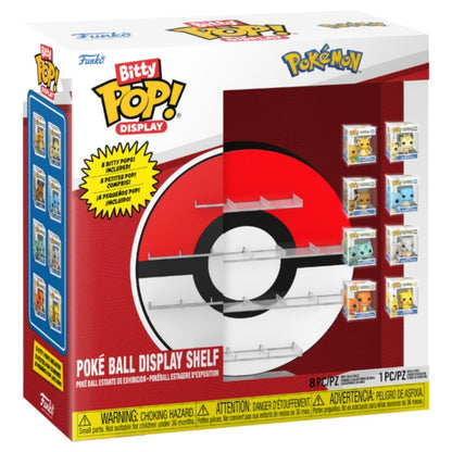 Pokémon - Poke Ball Bitty Pop! Vinyl Display Shelf Bundle