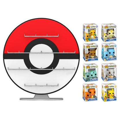 Pokémon - Poke Ball Bitty Pop! Vinyl Display Shelf Bundle