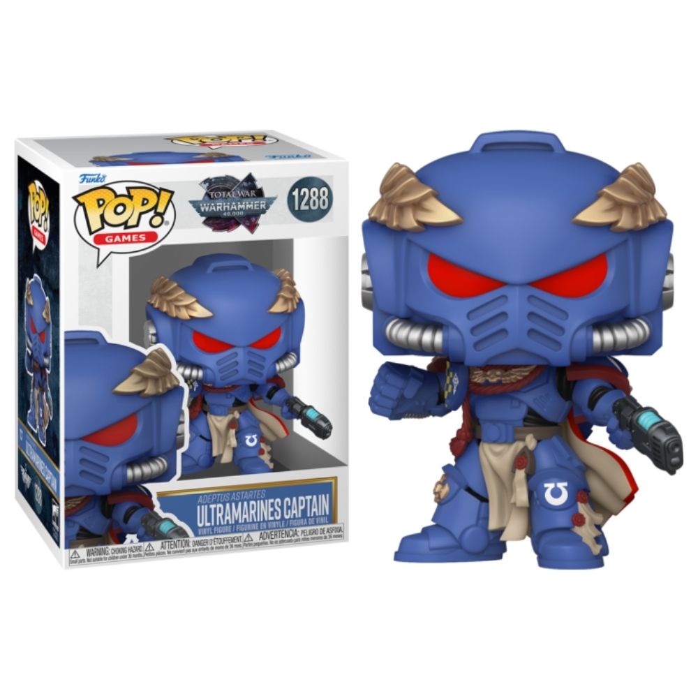 Total War: Warhammer 40,000 - Ultramarines Captain Pop! Vinyl