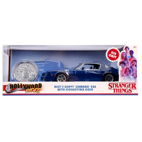 Image of Stranger Things - 1979 Billy’s Chevy Camaro Z28 1:24 Scale Hollywood Ride