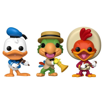 The Three Caballeros - Donald Duck, Jose Carioca & Panchito Pop! Vinyl 3 Pack