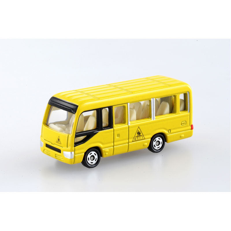 Tomica (Regular) No. 049 Toyota Coaster Kindergarten Bus - 1:89 Scale Diecast Vehicle