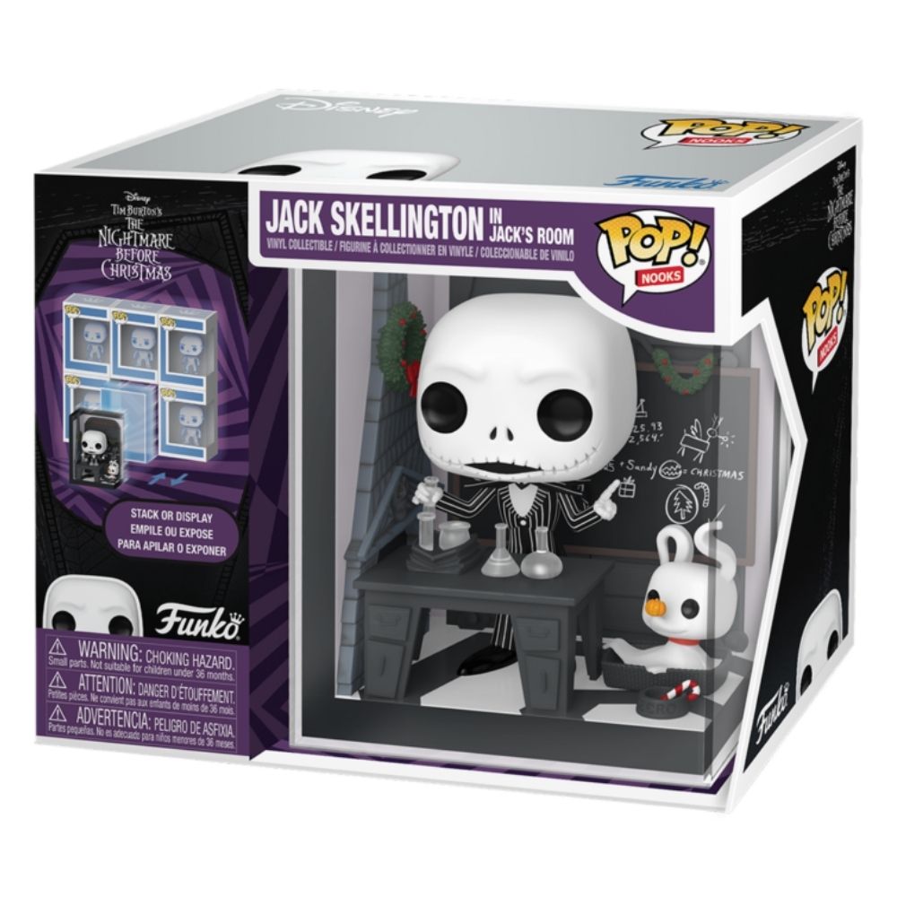 The Nightmare Before Christmas - Jack Skellington in Jack's Room Pop! Vinyl Nook