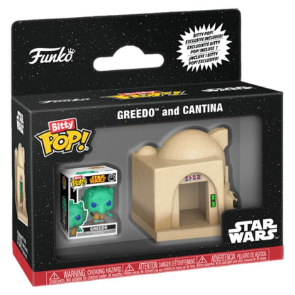 Star Wars - Greedo & Cantina Bitty Pop! Vinyl Town