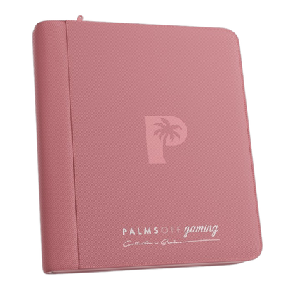 Collector's Series Top Loader Zip Binder - 4 Pocket - Pink